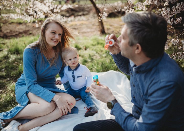 sesja rodzinna w plenerze Łódź