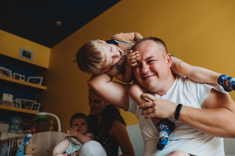 sesja domowa łódź