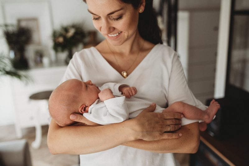 sesja noworodkowa w domu