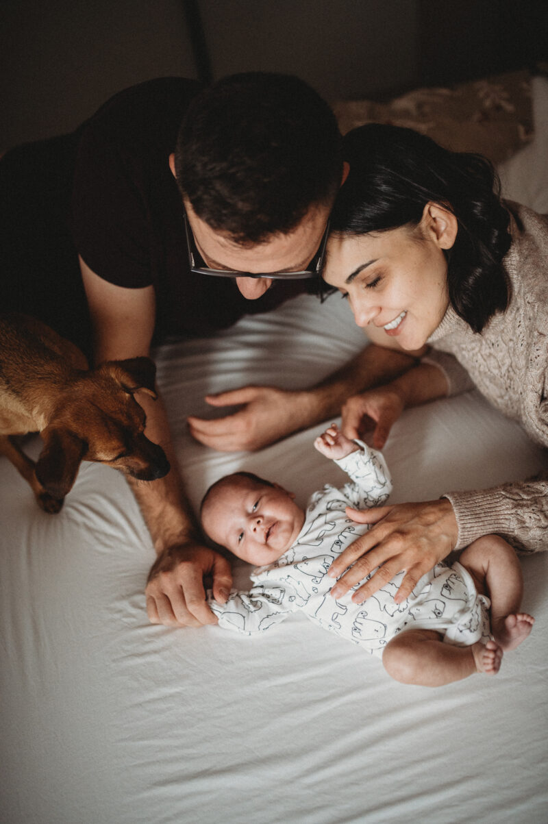 sesja noworodkowa w domu Łódź